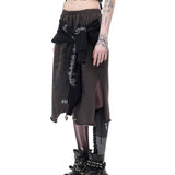 Reversible Zip Skirt