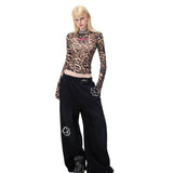 Leopard Glove Top