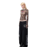 Leopard Glove Top