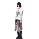 Leopard Mesh Tee