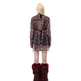 Snakeskin Sheer Set