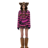 Leopard Fur Hoodie