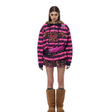 Leopard Fur Hoodie