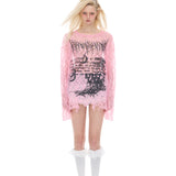 Sheer lace longsleeve