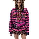 Leopard Fur Hoodie