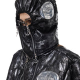 Double-Zip Puffer Hat