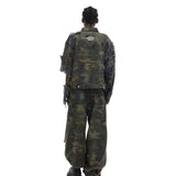 Camouflage Torn Jacket