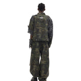 Camouflage Torn Pants