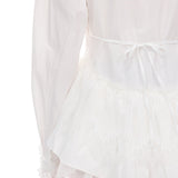 Lace Puff Shirt