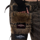 Leopard Patch Jeans