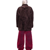 Caramel Suede Touch Coat