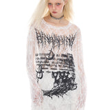 Sheer lace longsleeve