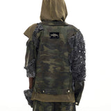 Camouflage Torn Jacket