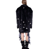 Metal P Fur Coat