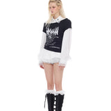 Lace Puff Shirt