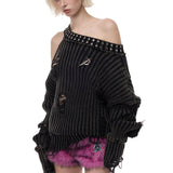 Off-Shoulder Knit