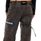 Leopard Patch Jeans