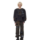 Leopard Patch Jeans