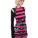 Lunar Patch Knit Apron