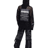 Fragmented Denim Jeans