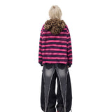 Leopard Fur Hoodie