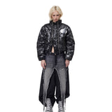 Double-Zip Puffer Jacket