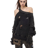 Off-Shoulder Knit