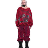 Raw Edge Sweatshirt