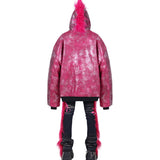 Punk fade bomber