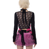 Lunar Patch Knit Apron