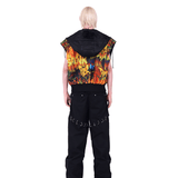 Flame Mohawk Vest