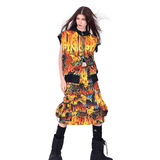 Flame Mohawk Vest