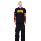 Flame Patchwork Longsleeve
