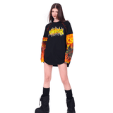 Flame Patchwork Longsleeve