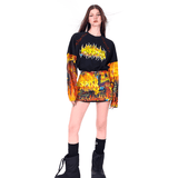 Flame Patchwork Longsleeve