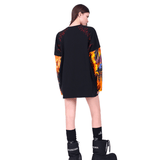 Flame Patchwork Longsleeve